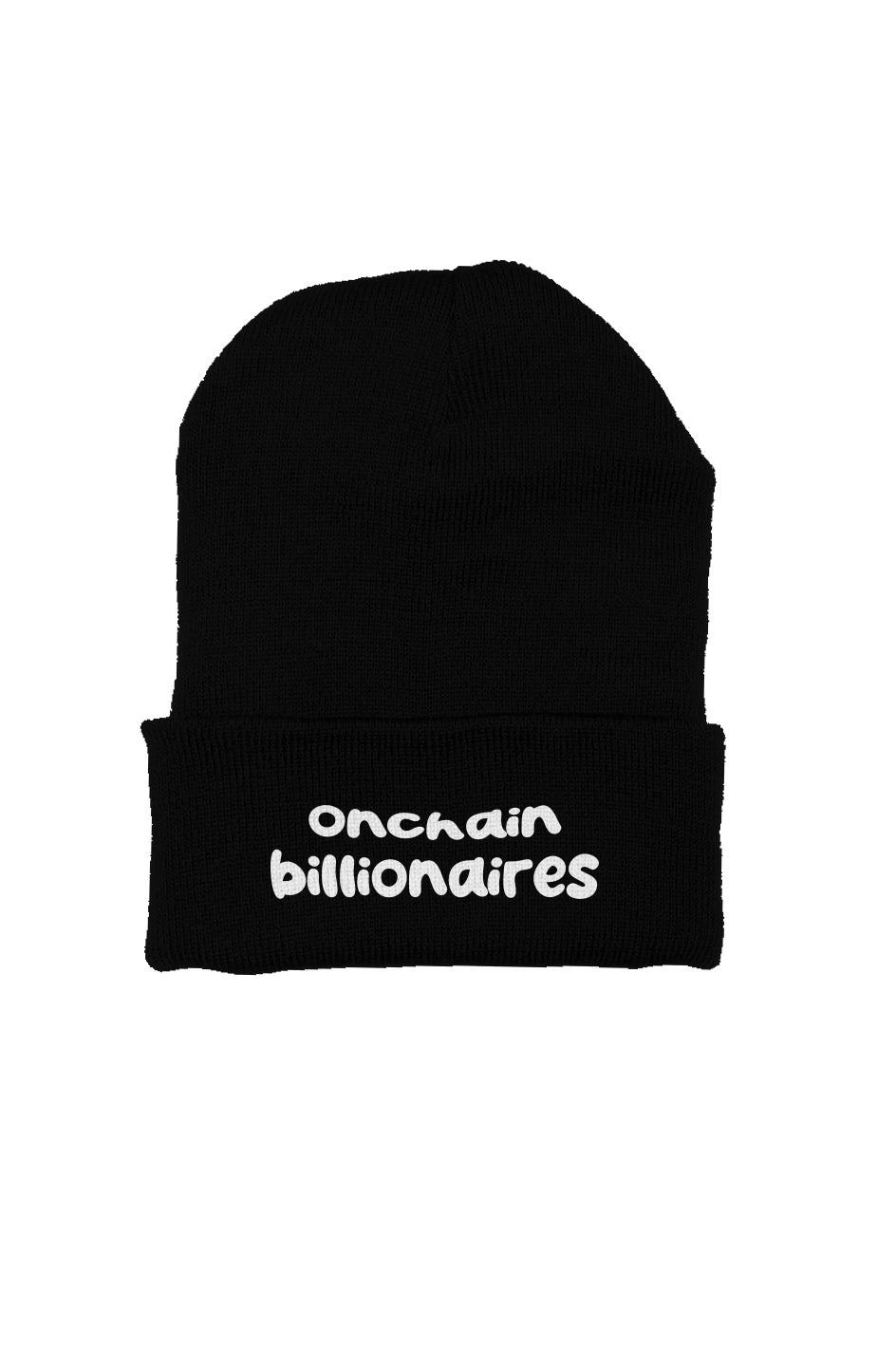 Black Onchain Billionaires Beanie