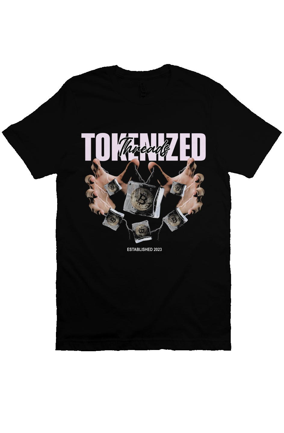 Bitcoin Tokenized Threads T Shirt