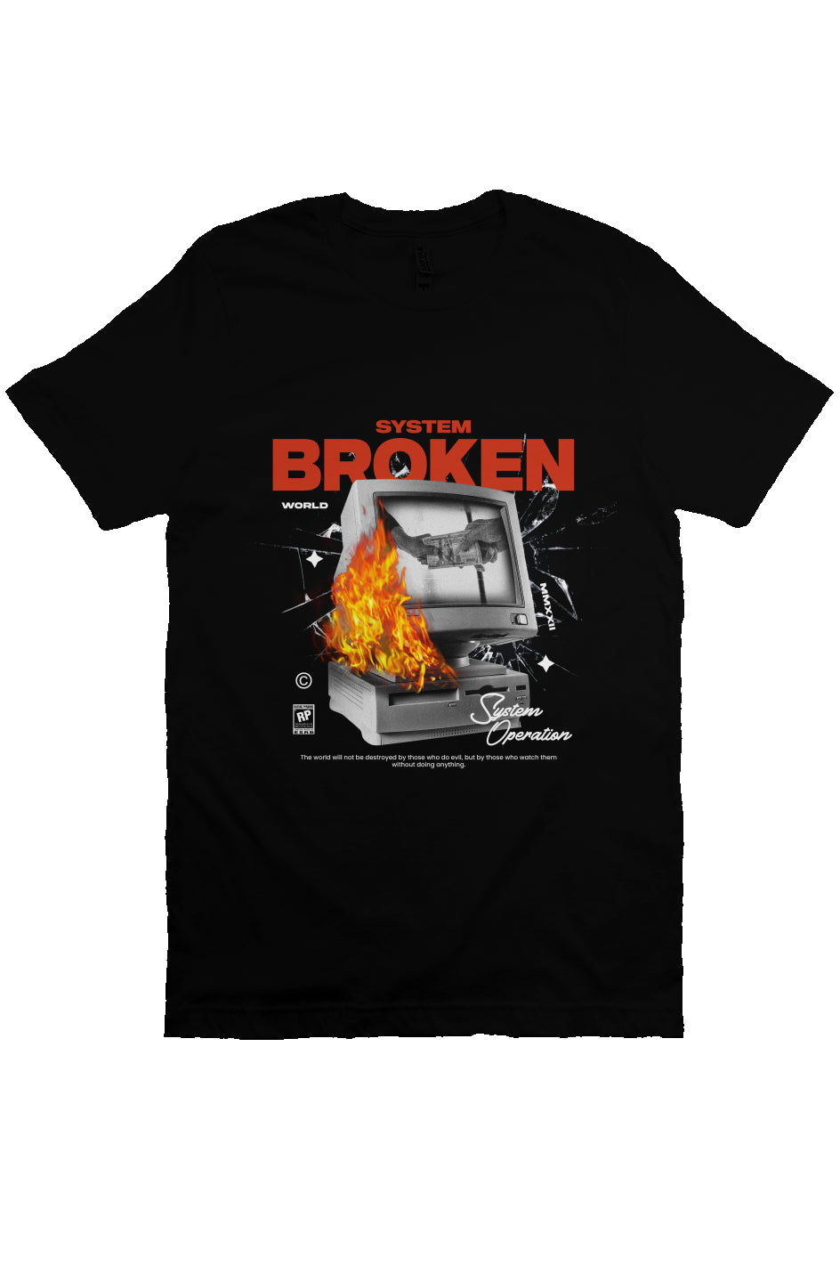 Broken System Tee