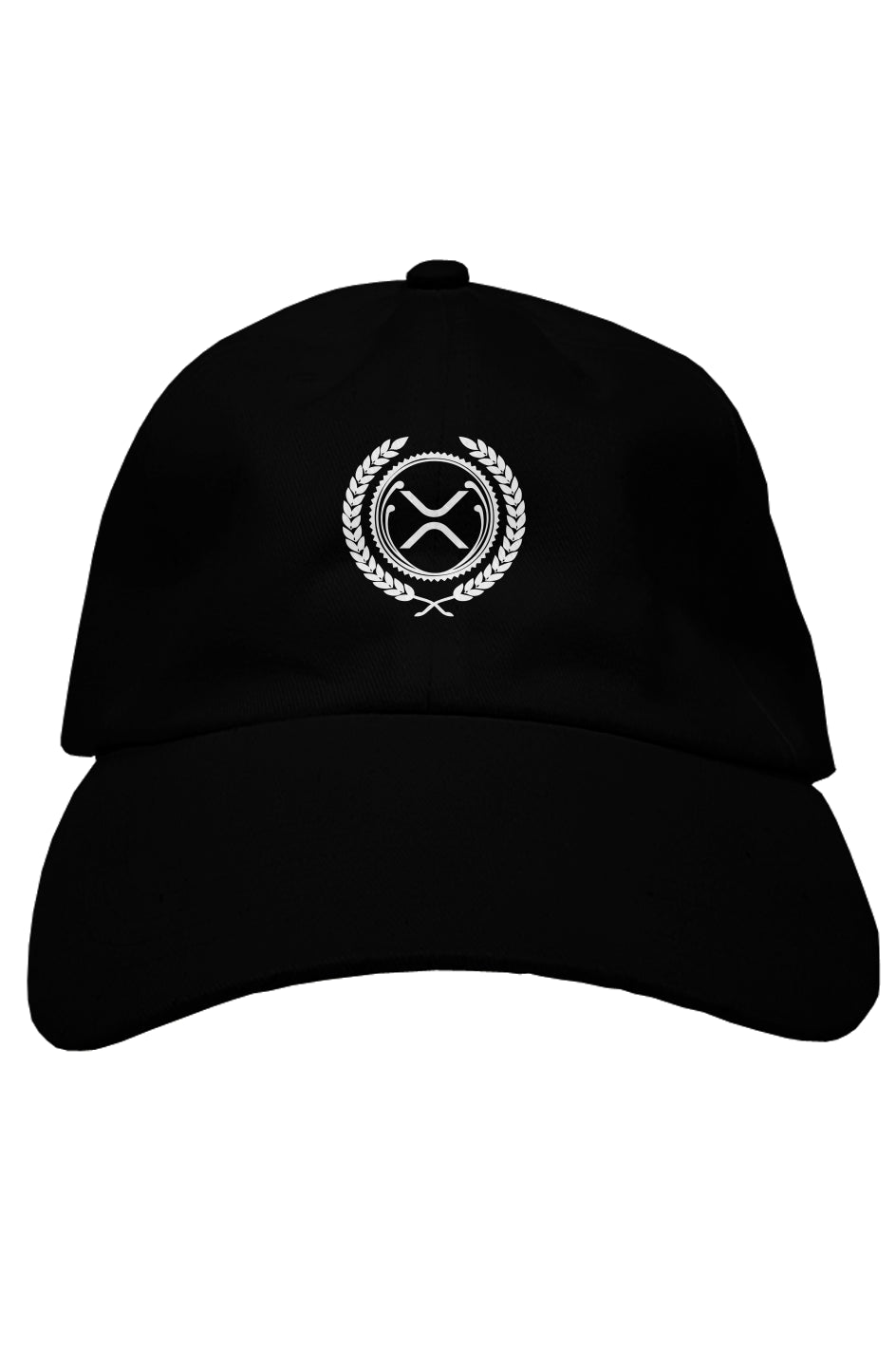 Black XRP Dad Hat