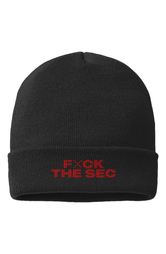 FUCK THE SEC XRP Beanie